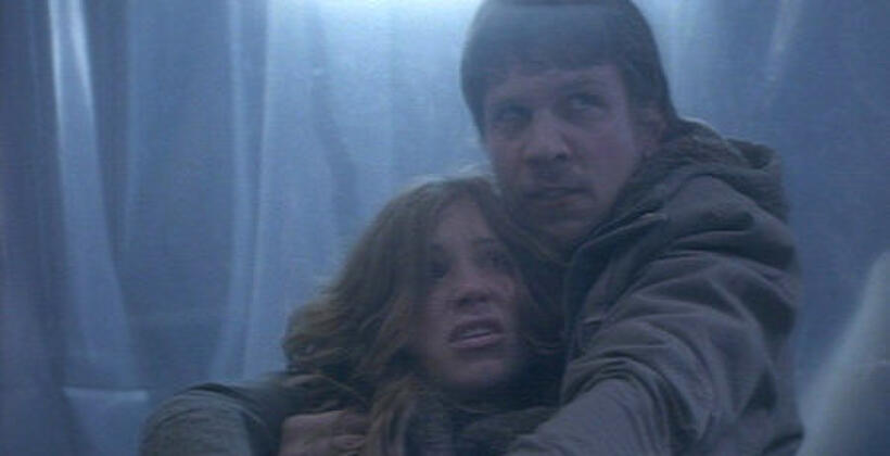 Marc Blucas and Laura Jordan in "Thr3e."