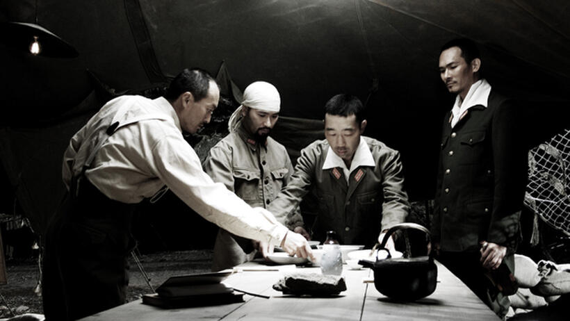 Ken Watanabe, Odate Masashi, Hiroshi Watanabe and Tsuyoshi Ihara in "Letters from Iwo Jima."