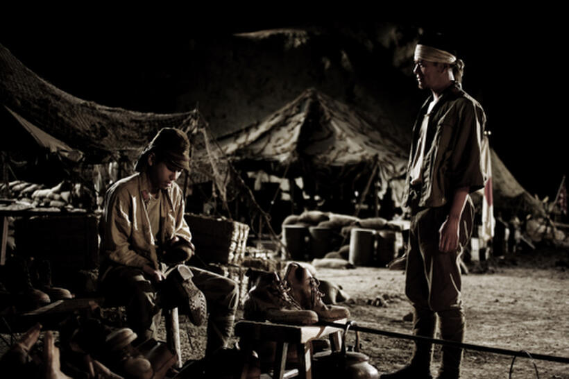 Kazunari Ninomiya and Takashi Yamaguchi in "Letters from Iwo Jima."