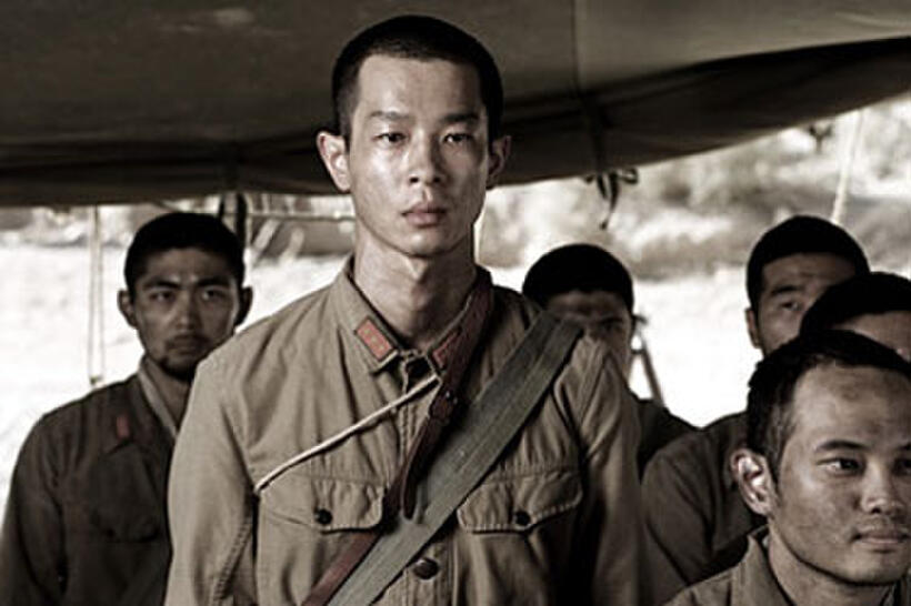 Ryo Kase as Shimizu in "Letters from Iwo Jima."