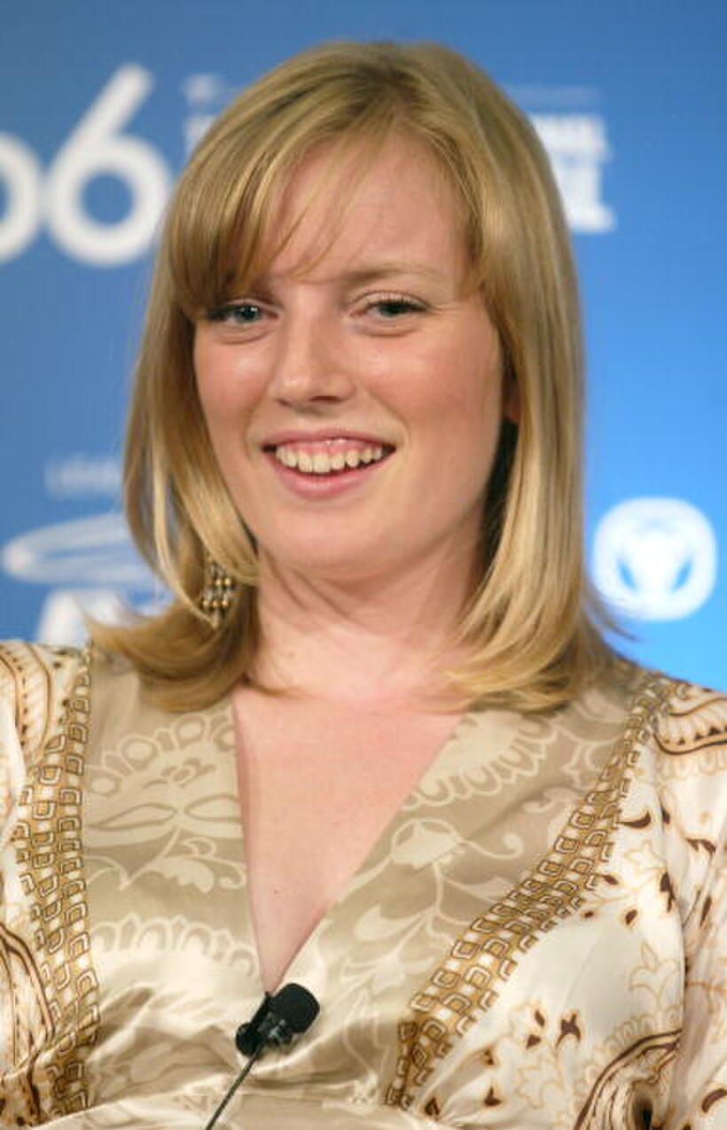 Director Sarah Polley at the "Away from Her" press conference during the Toronto International Film Festival.