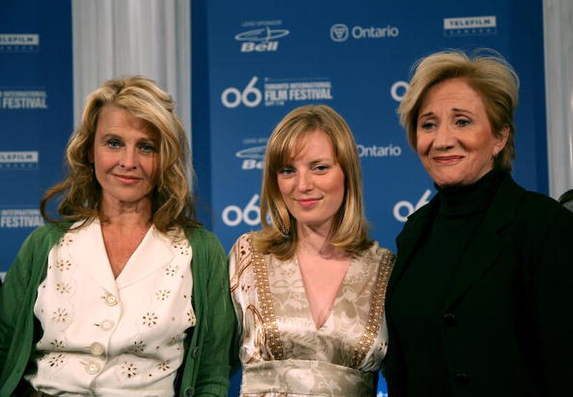 "Away from Her" star Julie Christie, director Sarah Polley and actress Olympia Dukakis at the press conference during the Toronto International Film Festival.