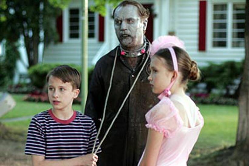 K'Sun Ray, left, and Billy Connolly in "Fido."