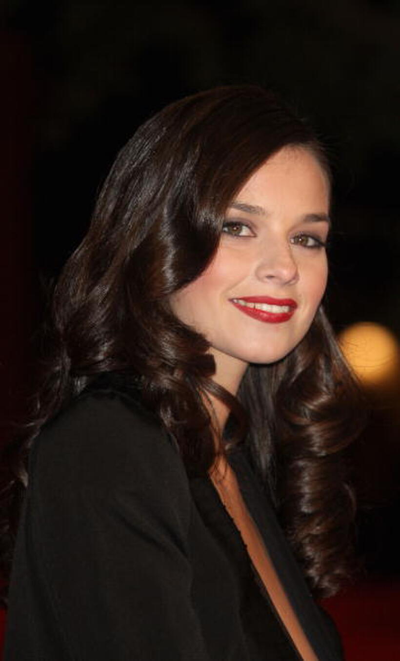 Katy Saunders at the premiere of "Silk" during the Rome Film Festival.