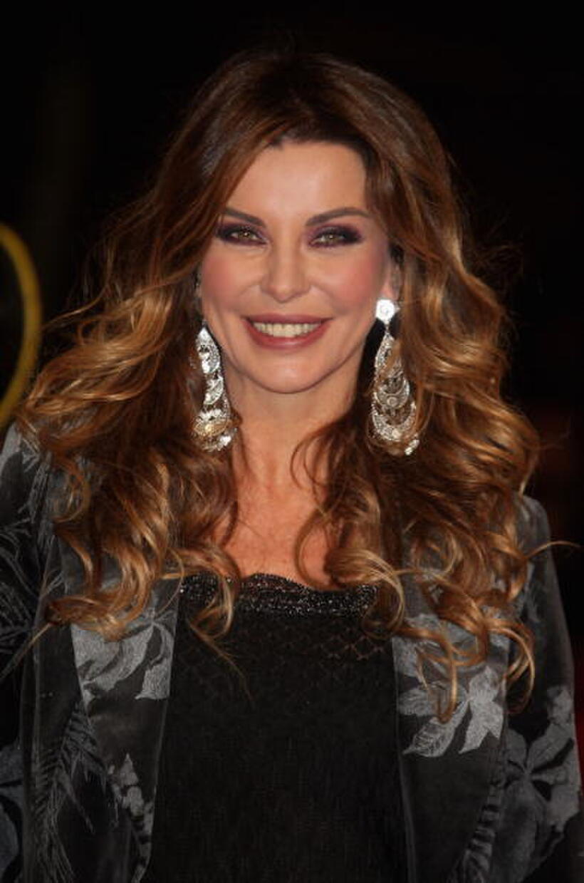 Alba Parietti at the premiere of "Silk" during the Rome Film Festival.