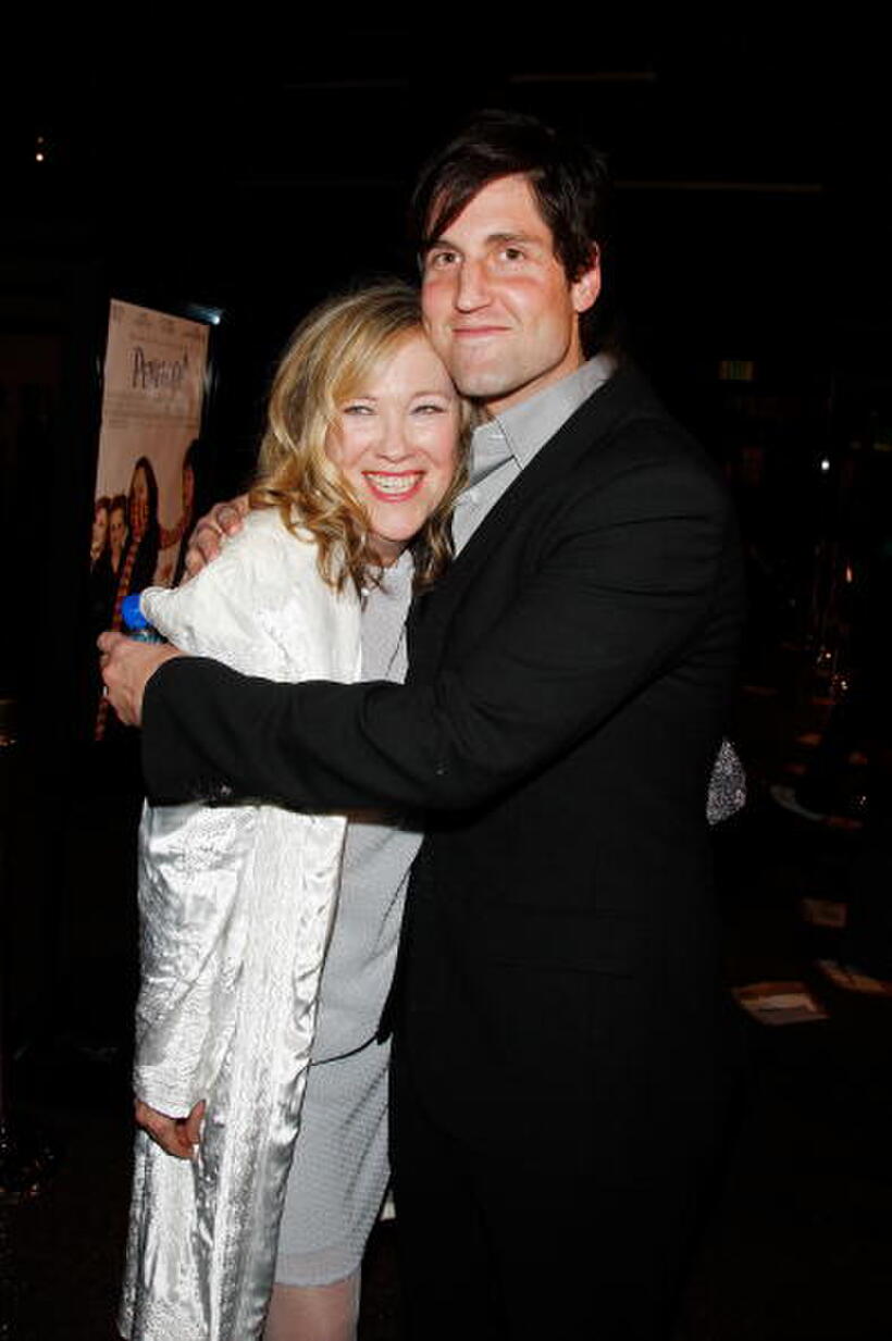 Actress Catherine O'Hara and director Mark Palansky at the L.A. premiere of "Penelope."