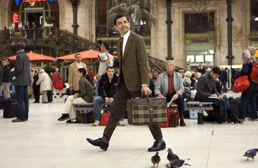 Rowan Atkinson as Mr. Bean in "Mr. Bean's Holiday."