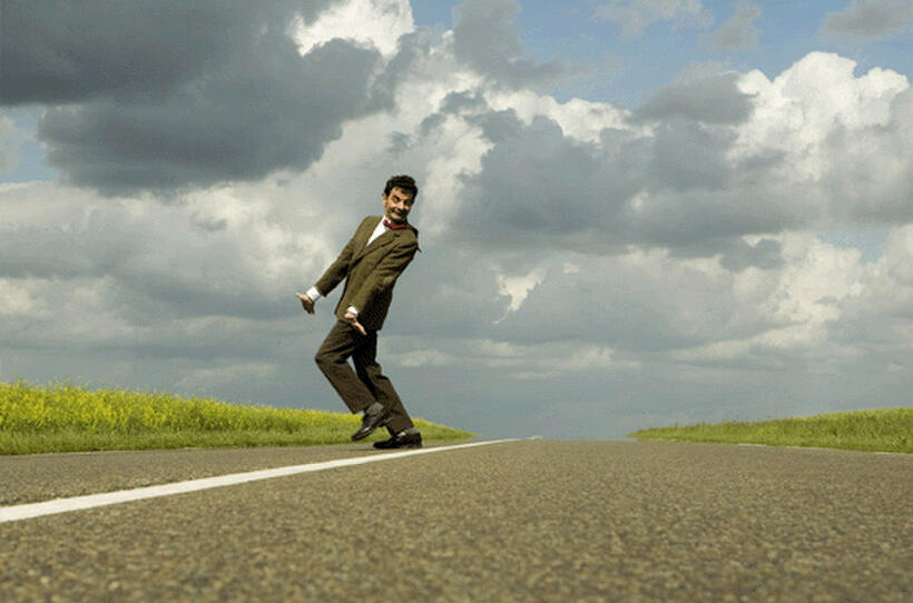 Mr. Bean (Rowan Atkinson) in "Mr. Bean's Holiday."