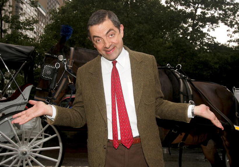 Actor Rowan Atkinson in N.Y. to promote "Mr. Bean's Holiday."