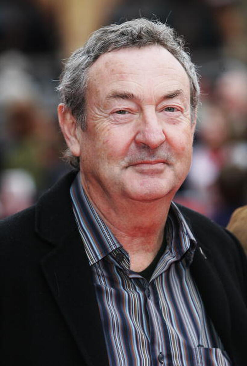Pink Floyd drummer Nick Mason at the London premiere of "Mr. Bean's Holiday."