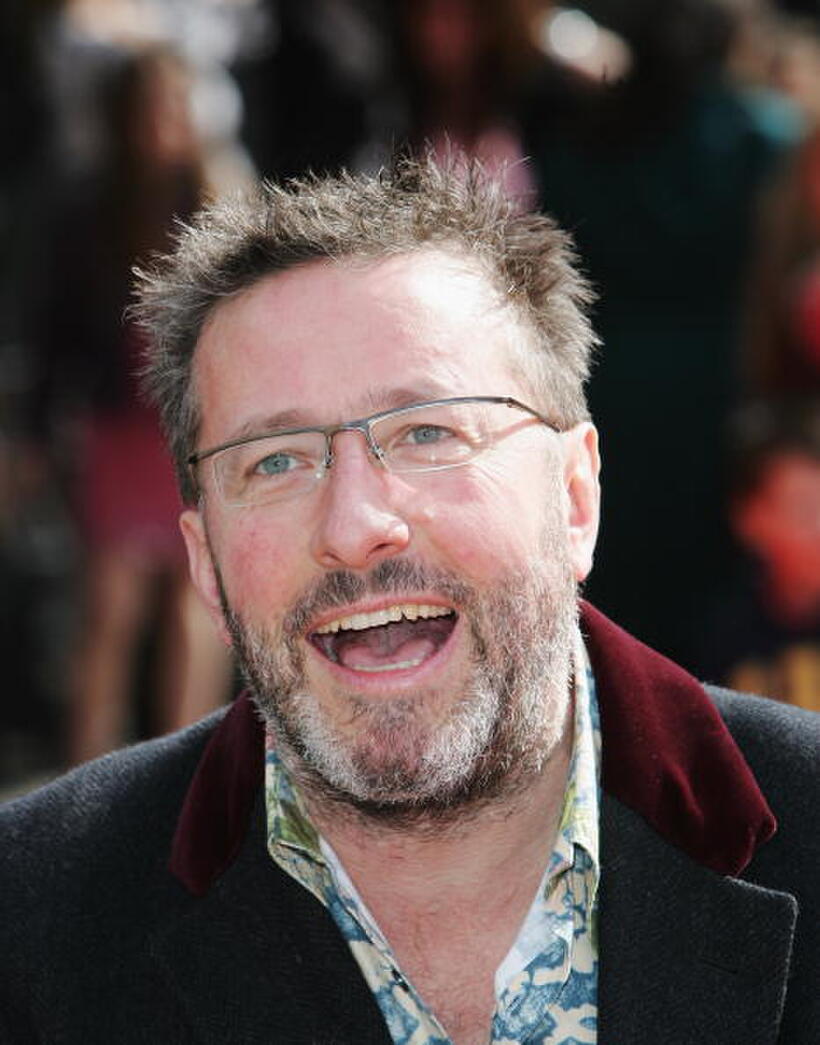 Comedian Roland Rivron at the London premiere of "Mr. Bean's Holiday." 