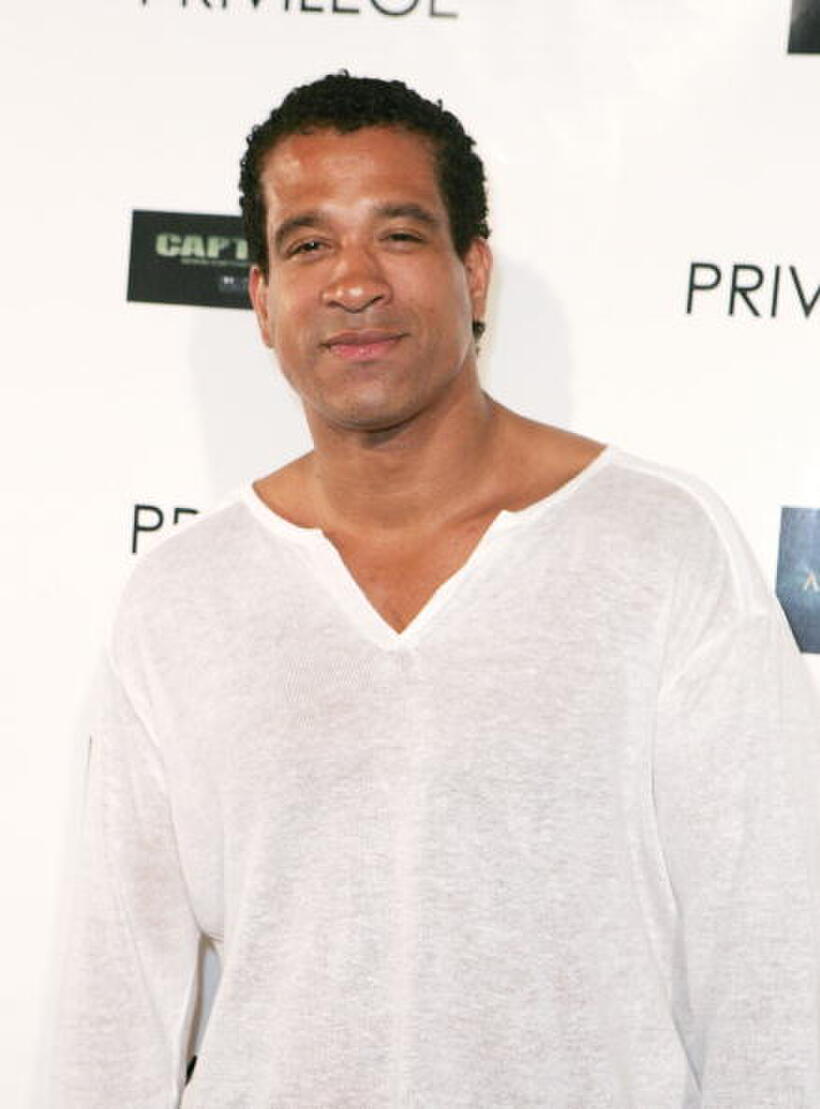 Actor Dorian Gregory at the L.A. premiere of "Captivity."