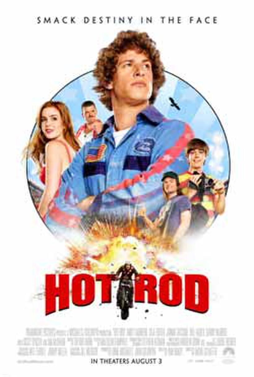 "Hot Rod" poster art.
