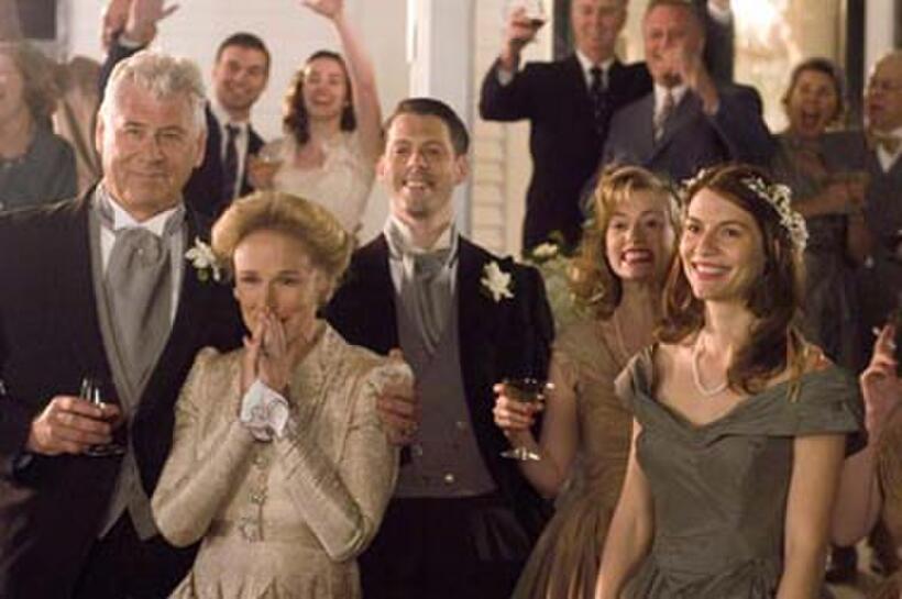 Barry Bostwick, Glenn Close, Sarah Viccellio and Claire Danes in "Evening."
