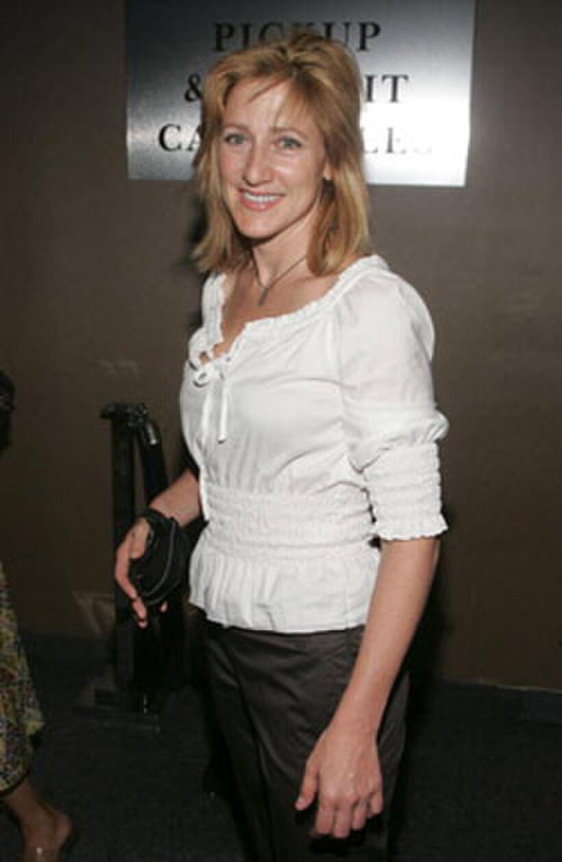 Actress Edie Falco at the N.Y. premiere of "Evening."