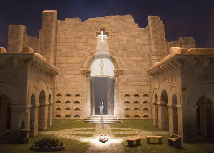 Douglas W. Schmidt’s set model for Suor Angelica in "Il Trittico."