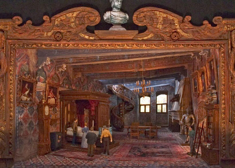 Douglas W. Schmidt’s set model for a scene from Gianni Schicchi in "Il Trittico."