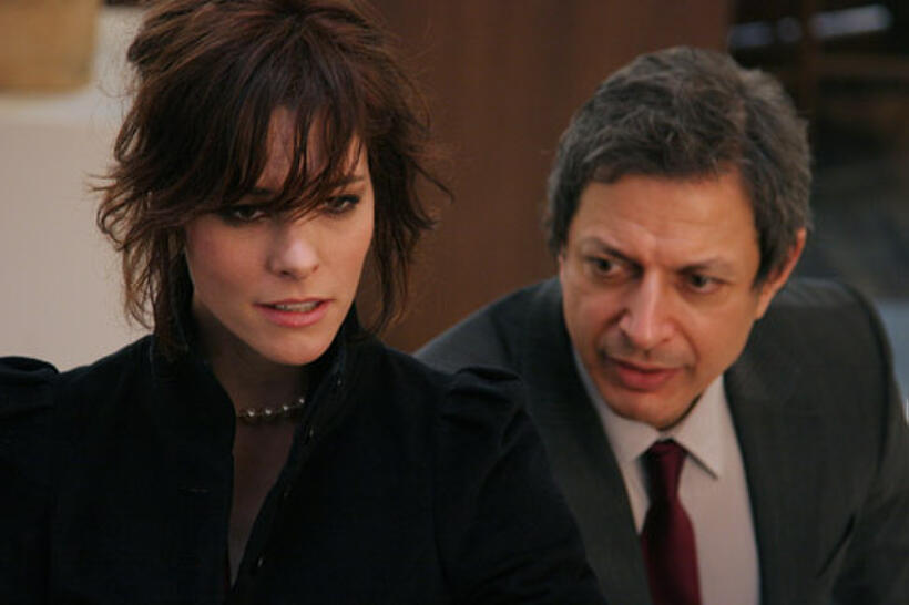 Parker Posey and Jeff Goldblum in "Fay Grim."