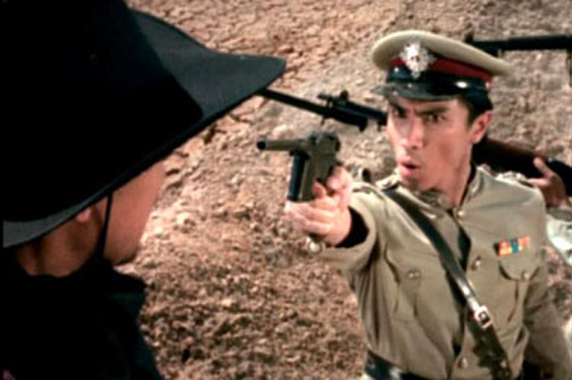 A scene from "Tears of the Black Tiger."