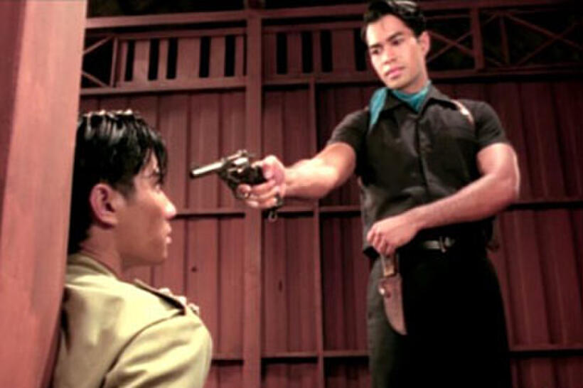 A scene from "Tears of the Black Tiger."