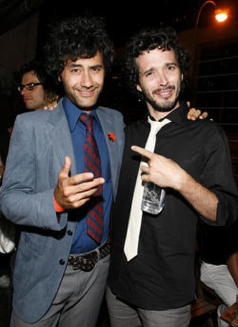 Director Taika Waititi and Bret McKenzie at the after party for the N.Y. premiere of "Eagle vs. Shark."