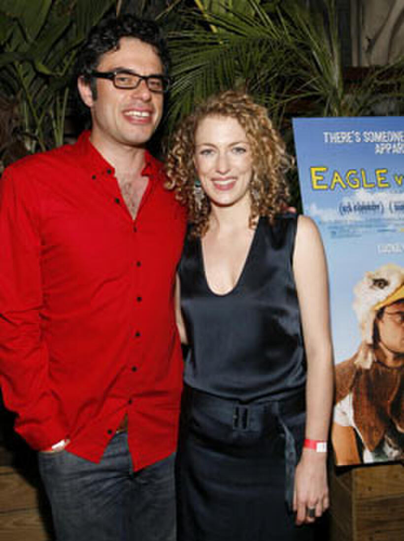 "Eagle vs. Shark" stars Jemaine Clement and Loren Horsley at the after party for the N.Y. premiere.