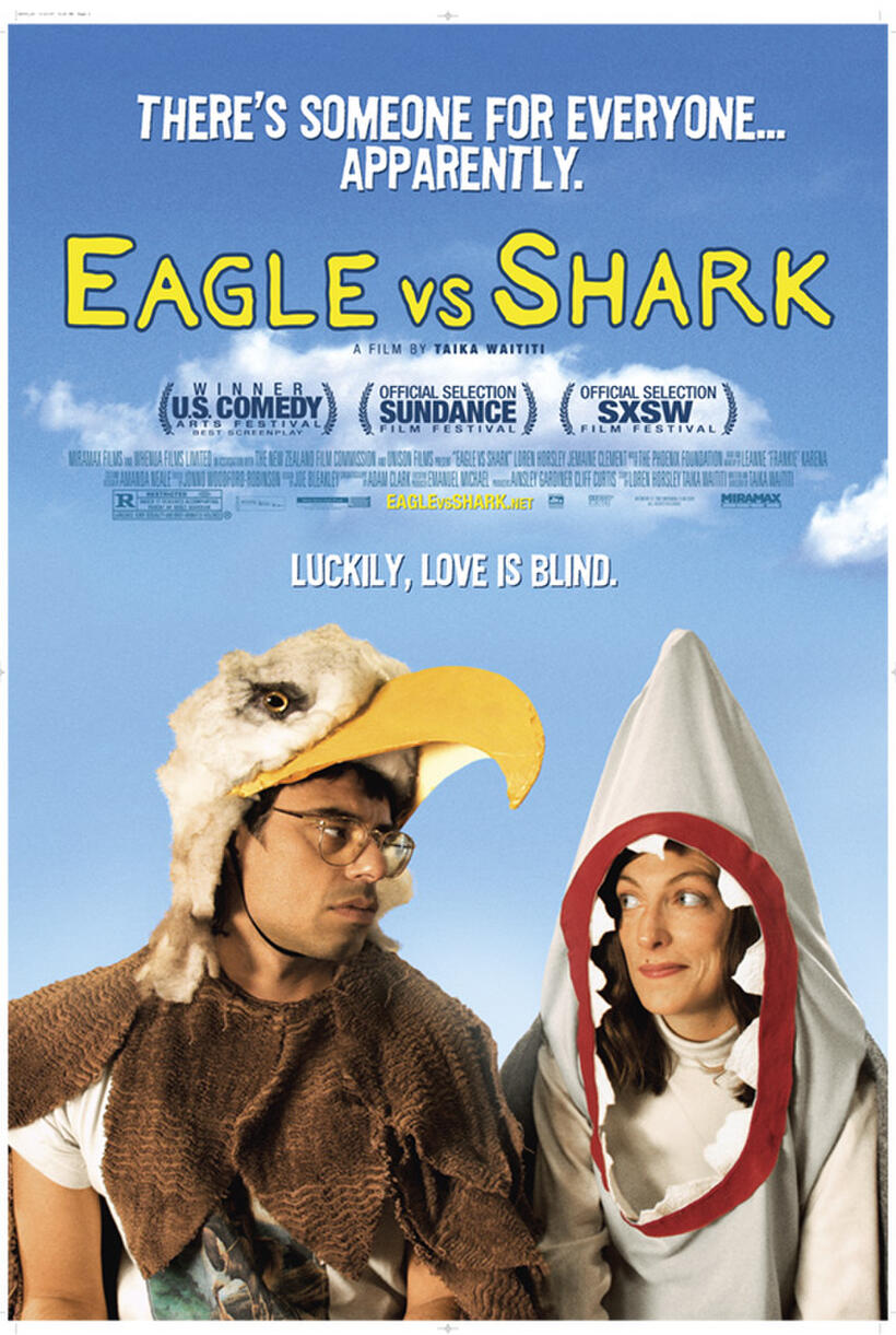 Poster art for "Eagle vs. Shark."
