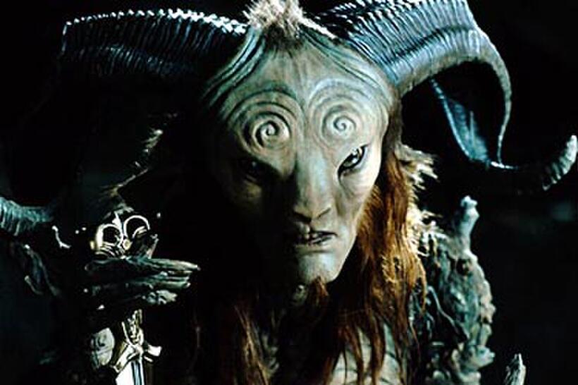 The faun, Pan, in "Pan's Labyrinth."