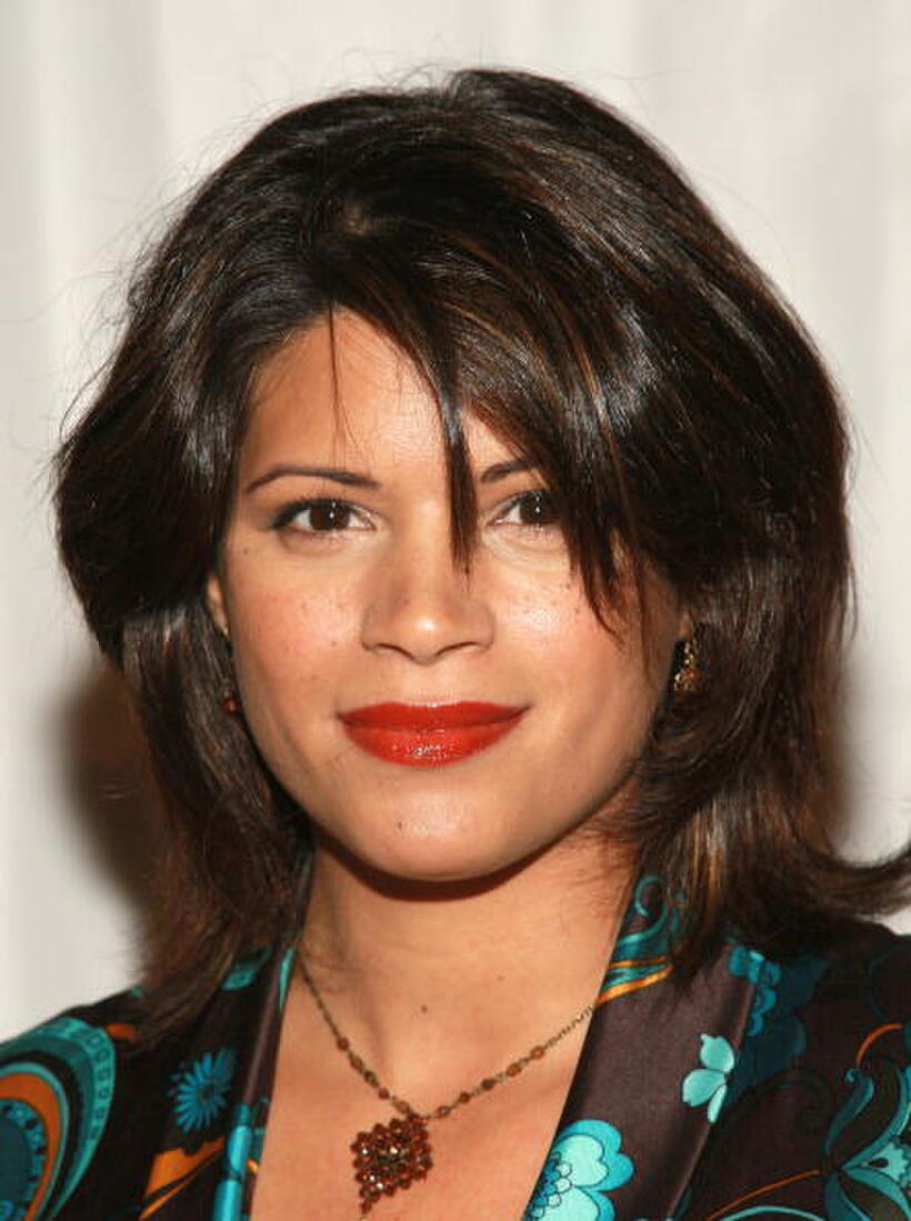 Actress Andrea Navedo at the N.Y. premiere of "El Cantante."
