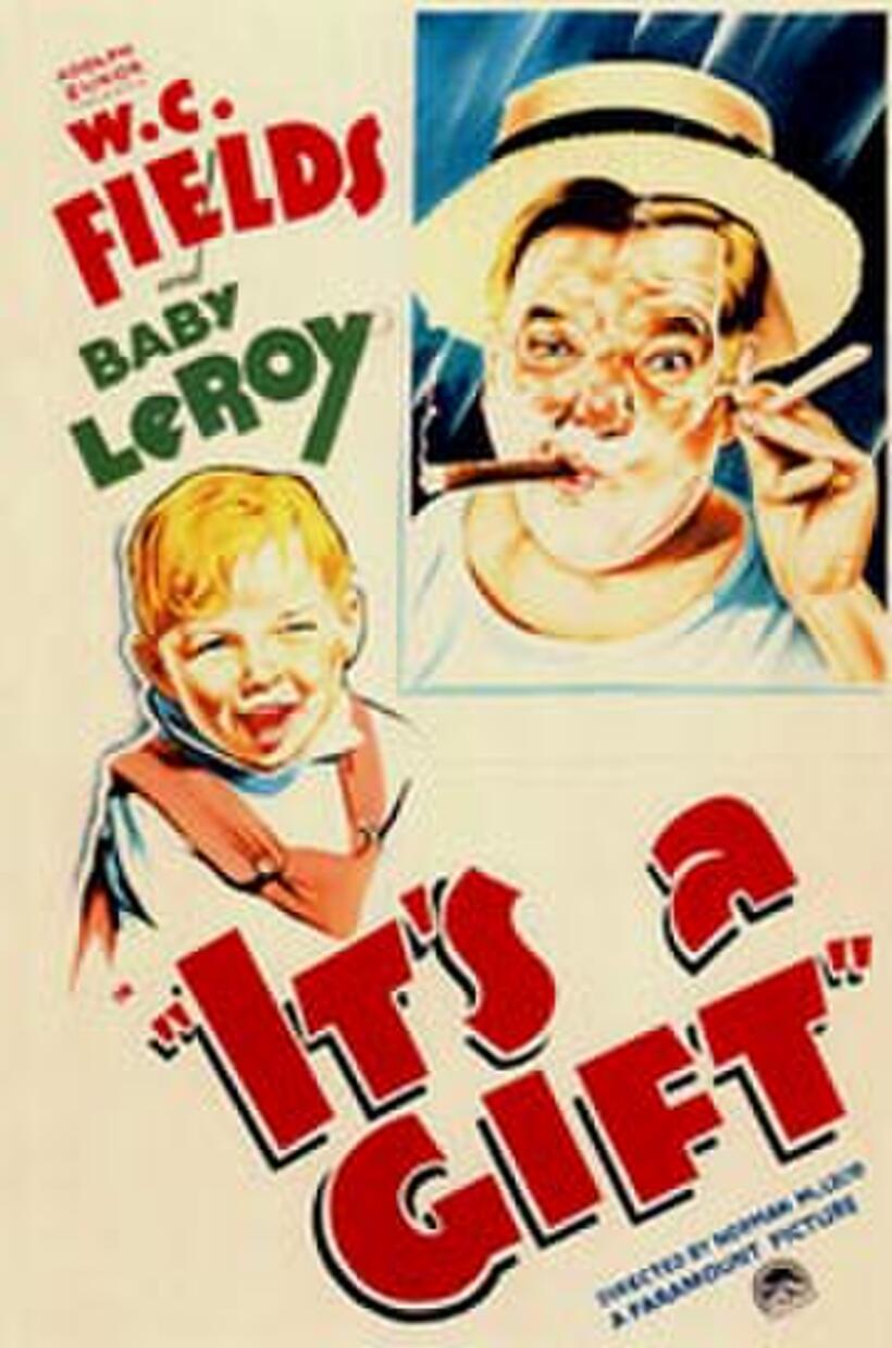 Poster art for "It's a Gift."