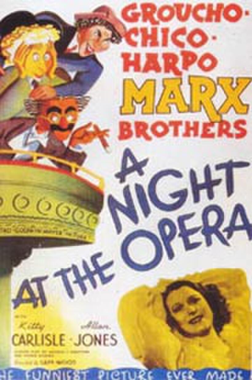 Poster art for "A Night at the Opera."