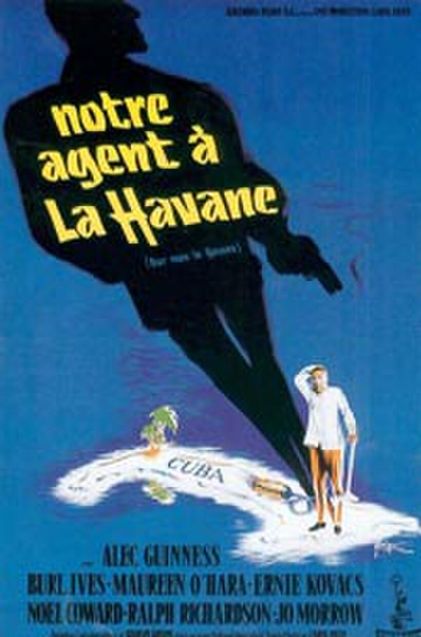 Poster art for "Our Man in Havana."