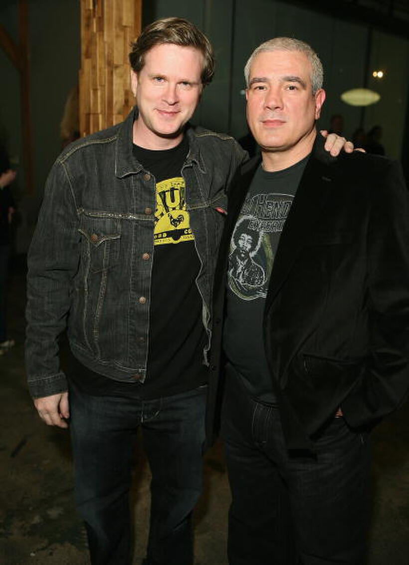 "Georgia Rule" star Cary Elwes and author Kerry Max Cook at the launch party of Cook's new book entitled ''Chasing Justice.''
