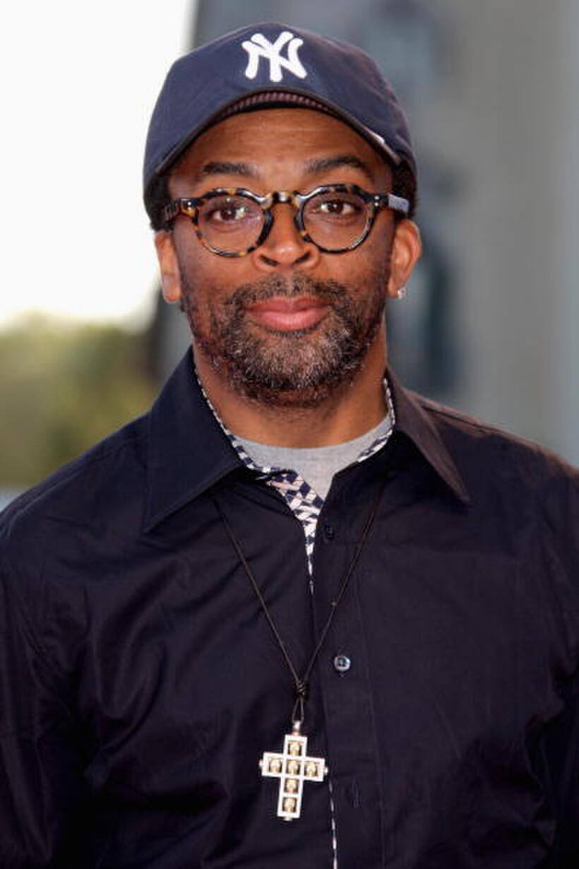Director Spike Lee at the premiere of "Michael Clayton" during the Venice Film Festival. 