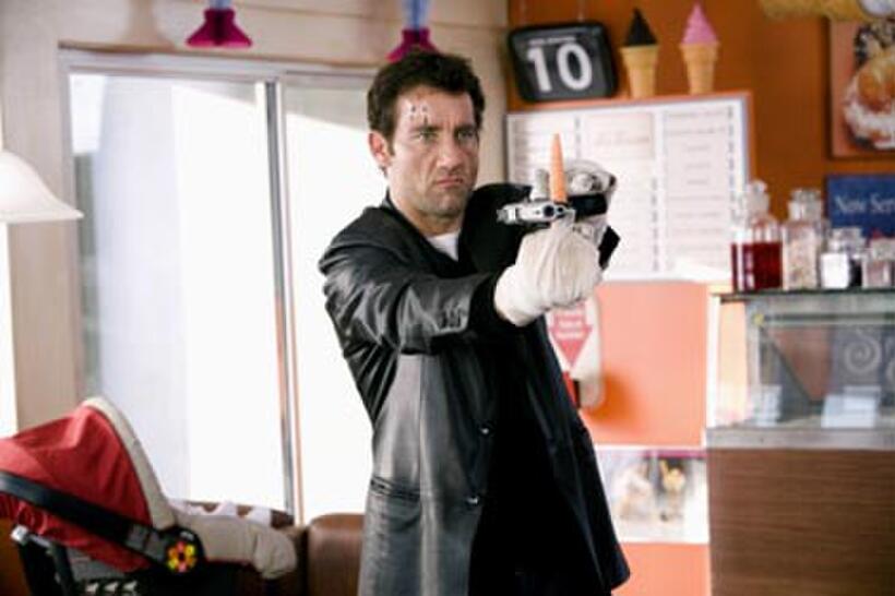 Clive Owen in "Shoot 'Em Up."