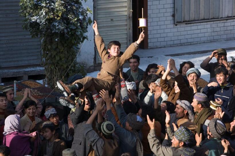 Zekiria Ebrahimi as young Amir stars in "The Kite Runner".