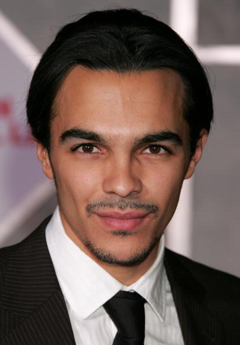 Actor Shalim Ortiz at the Hollywood premiere of "Dan in Real Life."