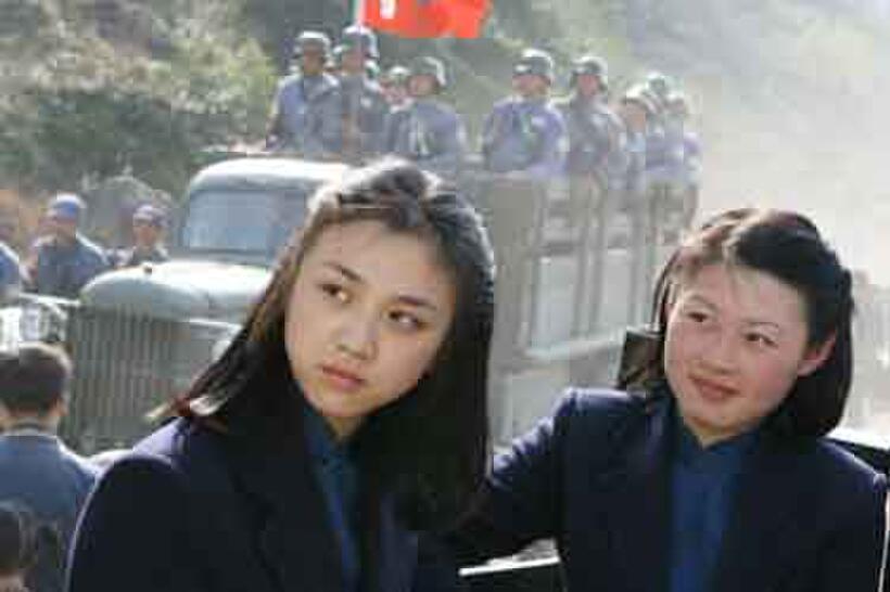 Tang Wei (left) in "Lust, Caution." 