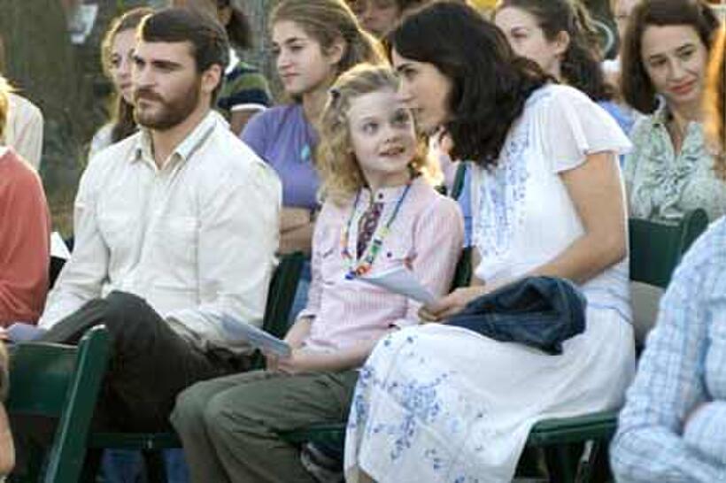 Joaquin Phoenix, Elle Fanning and Jennifer Connelly in "Reservation Road."