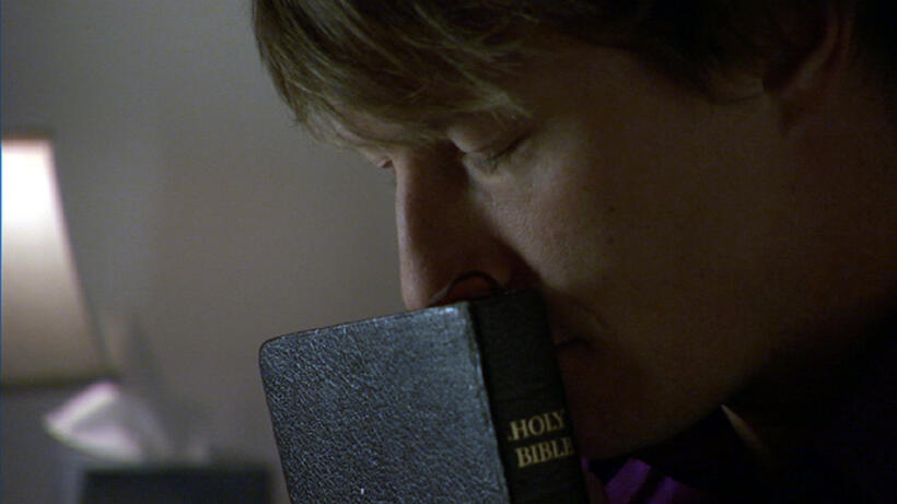 Michael Stower (Corin Nemec) meditates in "Hidden Secrets."