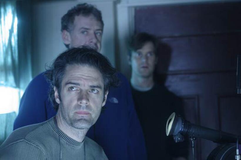 On the set of "Civic Duty."