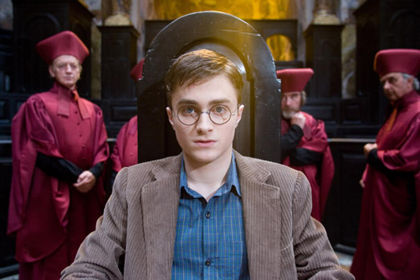 Daniel Radcliffe as Harry Potter in "Harry Potter and the Order of the Phoenix."