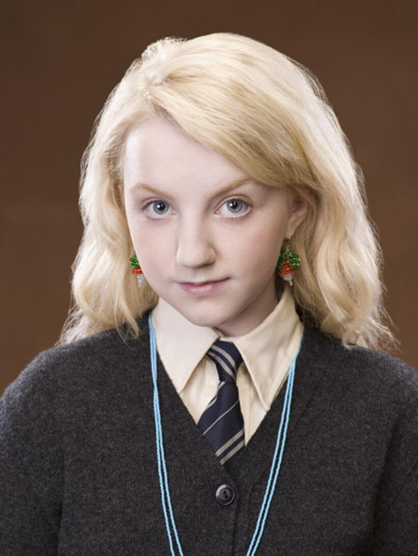 Evanna Lynch as Luna Lovegood in "Harry Potter and the Order of the Phoenix."