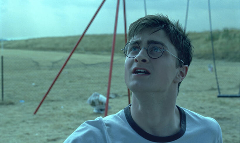 Daniel Radcliffe as Harry Potter in "Harry Potter and the Order of the Phoenix."