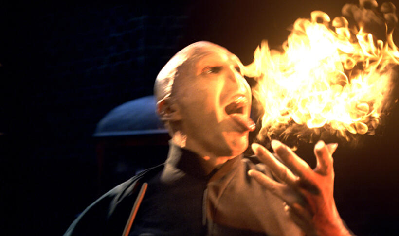 Ralph Fiennes as Lord Voldemort in "Harry Potter and the Order of the Phoenix."