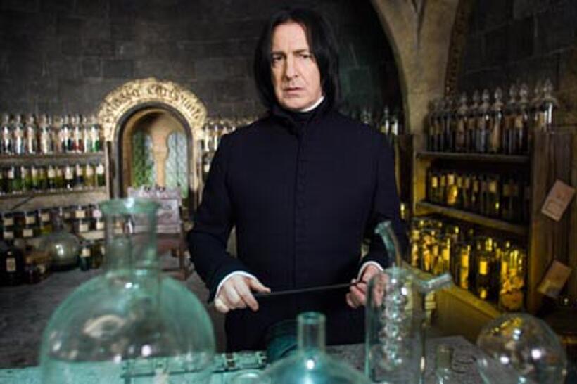 Alan Rickman as Severus Snape in "Harry Potter and the Order of the Phoenix."