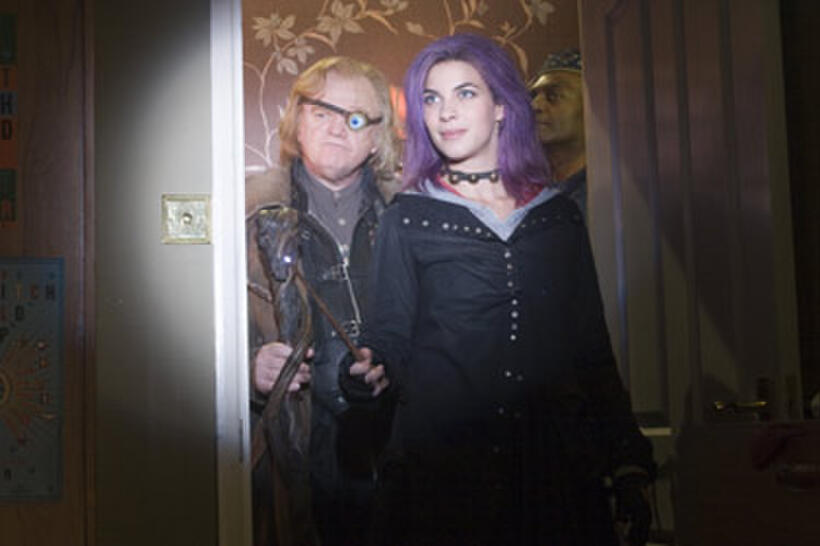 Brendan Gleeson as Alastor ‘Mad-Eye’ Moody and Natalia Tena as Nymphadora Tonks in "Harry Potter and the Order of the Phoenix."