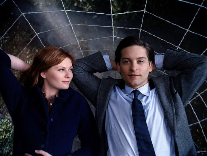 Kirsten Dunst and Tobey Maguire in "Spider-Man 3."