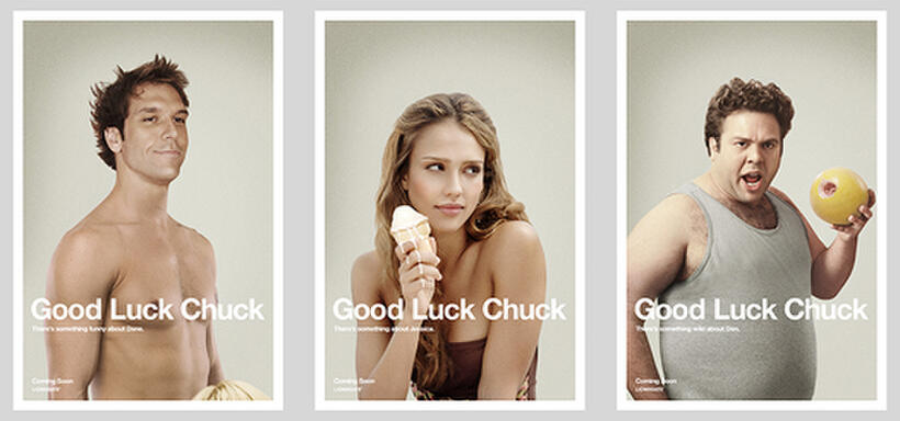 Poster art for "Good Luck Chuck."