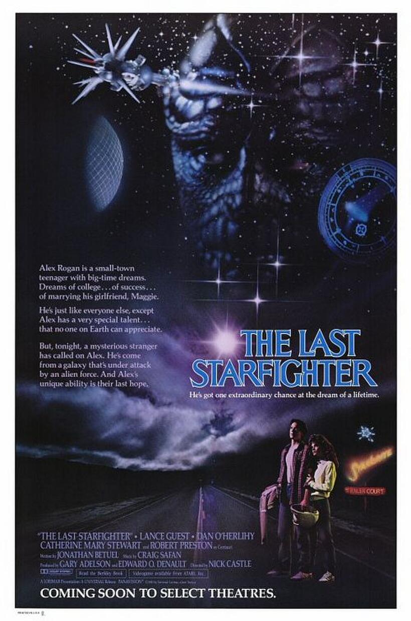 Poster art for "The Last Starfighter."